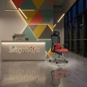 Sitora ProFlex – Premium Chair with 3D Armrests& Lumbar Support
