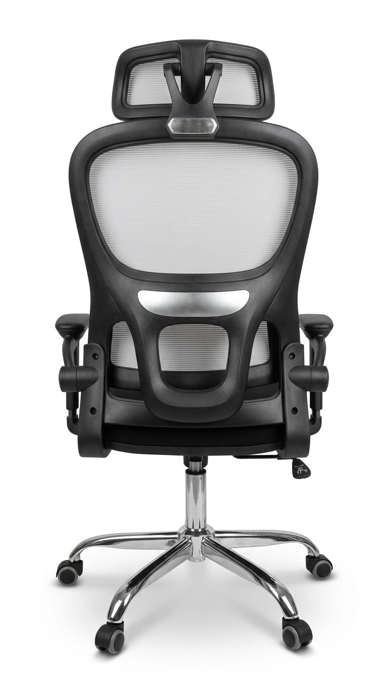 Sitora Ergonomic Chair With Foldabel 2 Way Armrest - Image 4